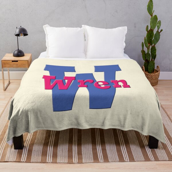Item preview, W is for Wren, Girl's/Woman's Name and Initial  designed and sold by CharlottePlaceArt.