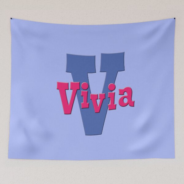 Item preview, V is for Vivia, Girl's/Woman's Name and Initial  designed and sold by CharlottePlaceArt.