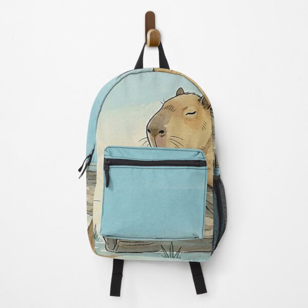 Item preview, Minimalist Watercolor Capybara – Peaceful Cottagecore Aesthetic T-Shirt designed and sold by Ctrl+Z Enthusiast.