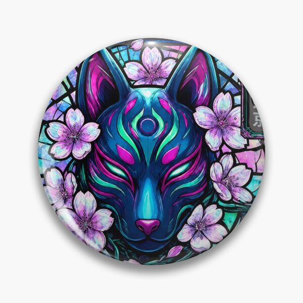 Item preview, Cybernetic Harmony Japanese Aesthetics Wolf Design designed and sold by Articulated Vibes.