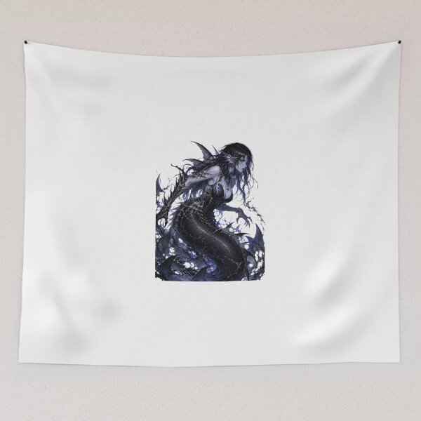 Item preview, Dark Abyss Siren Anime Fantasy Art designed and sold by iloveanimechibi.