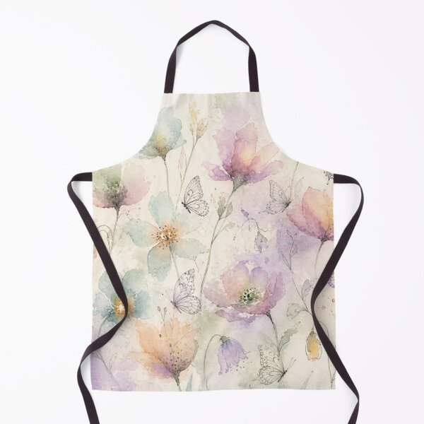 Item preview, Enchanted meadow with butterflies designed and sold by WatercolourLily.