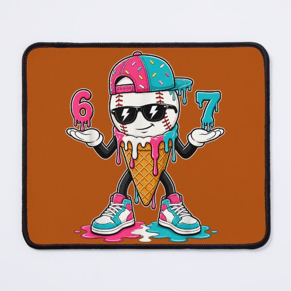 Item preview, Baseball Drip 67 Boys 6 7 Baseball Ice Cream Drip Kids Boys designed and sold by Mjayshop.