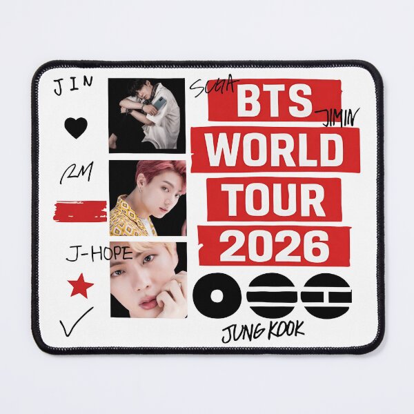 Item preview, BTS - World Tour 2026 designed and sold by WumbleDoor.