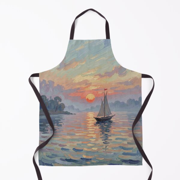 Item preview, Peaceful Line Messenger Evening Horizon designed and sold by Harrisonvibes.