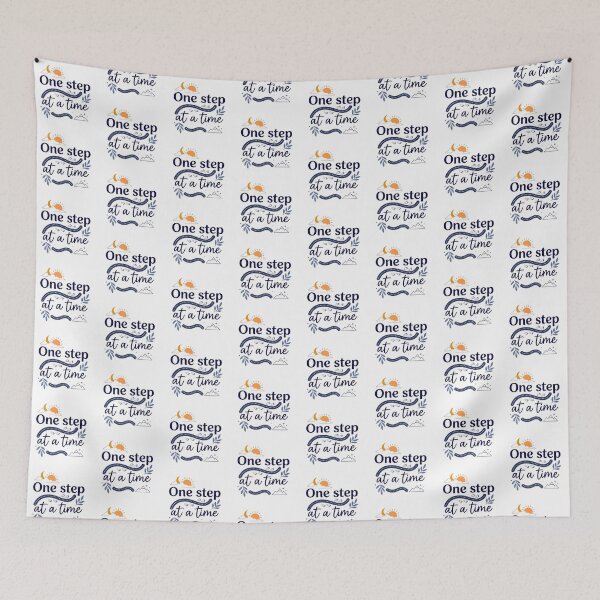 Item preview,  One Step At A Time Mental Health Recovery  designed and sold by Soft Strength Studio.
