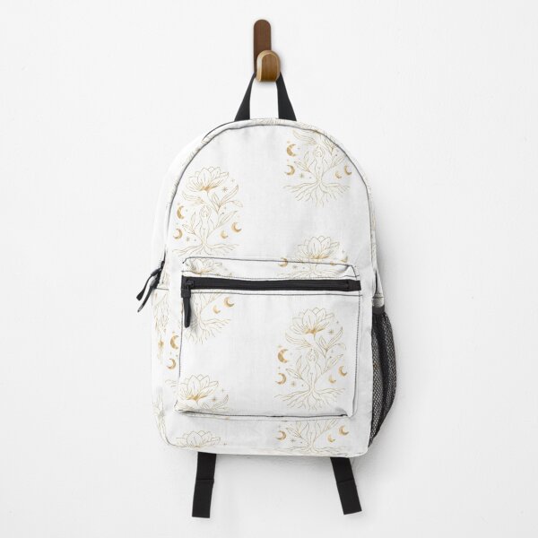 Item preview, Whimsical Lotus Path - Minimalist Line Art | Gold Botanical. designed and sold by jee532.