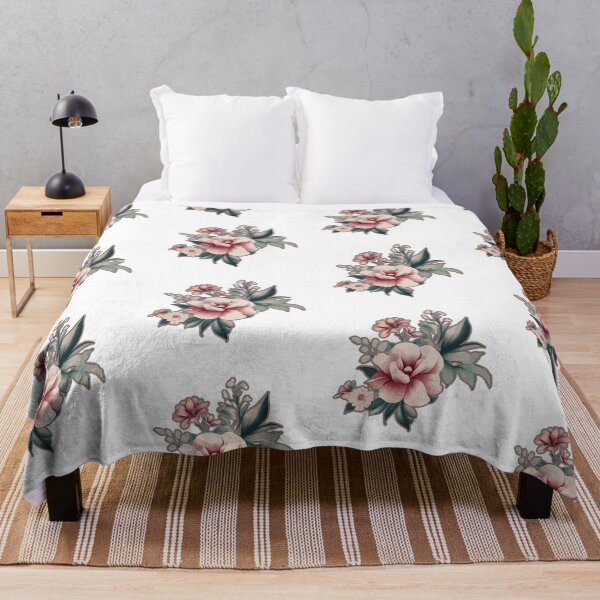 Item preview, Minimalist flower art – soft aesthetic design designed and sold by happypanda20.