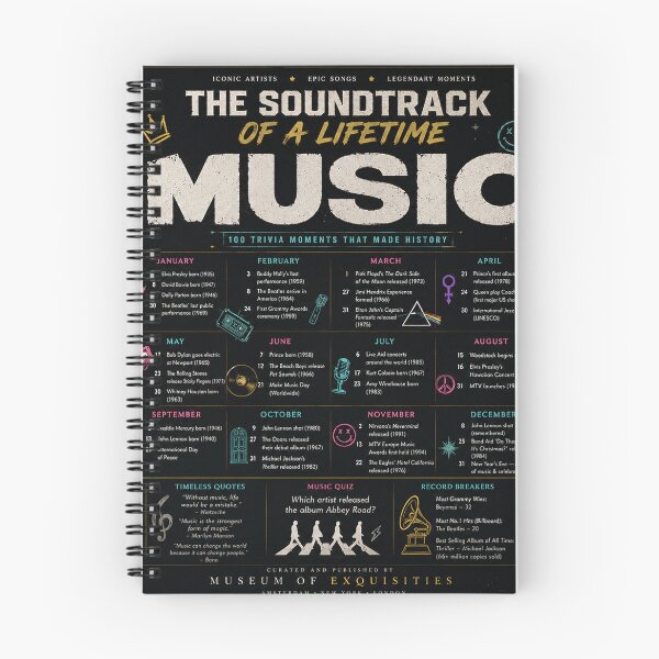 Item preview, Music Calender designed and sold by LuluLeb.