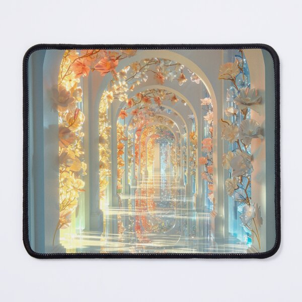 Item preview, Hallway of Prism Blooms designed and sold by LUMINOUS GARDEN STUDIO.