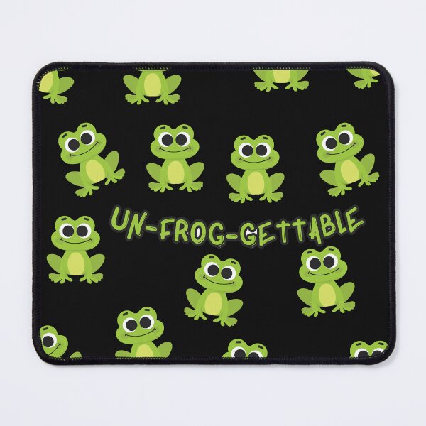 Item preview, Unfroggetable Funny Frog Pun Design designed and sold by Twinkley-tees.