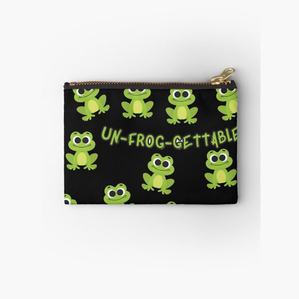 Item preview, Unfroggetable Funny Frog Pun Design designed and sold by Twinkley-tees.