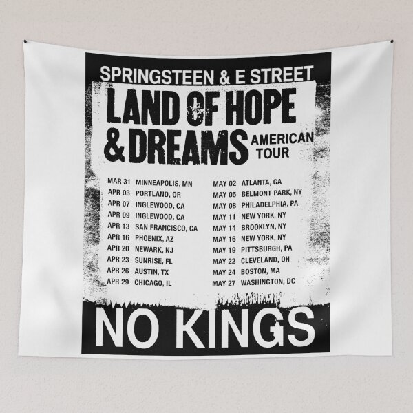 Item preview, Bruce Springsteen Tour 2026 designed and sold by WumbleDoor.