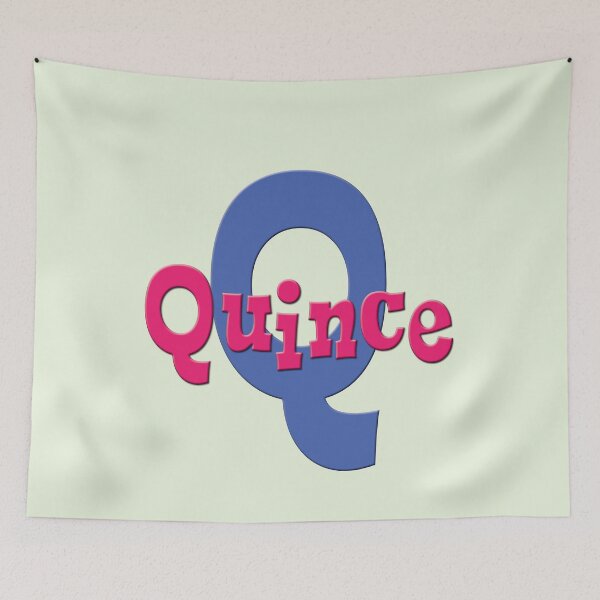 Item preview, Q is for Quince, Girl's/Woman's Name and Initial  designed and sold by CharlottePlaceArt.