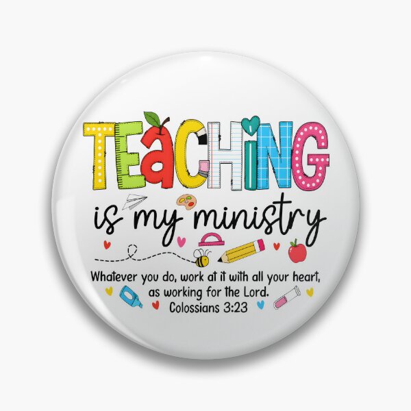 Item preview, Teaching is my Ministry designed and sold by ElizabethMorri2.