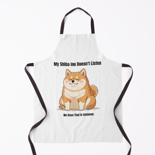 Item preview, My Shiba Inu Doesn't Listen — Shiba Inu Owner Gift designed and sold by Happy Hues.