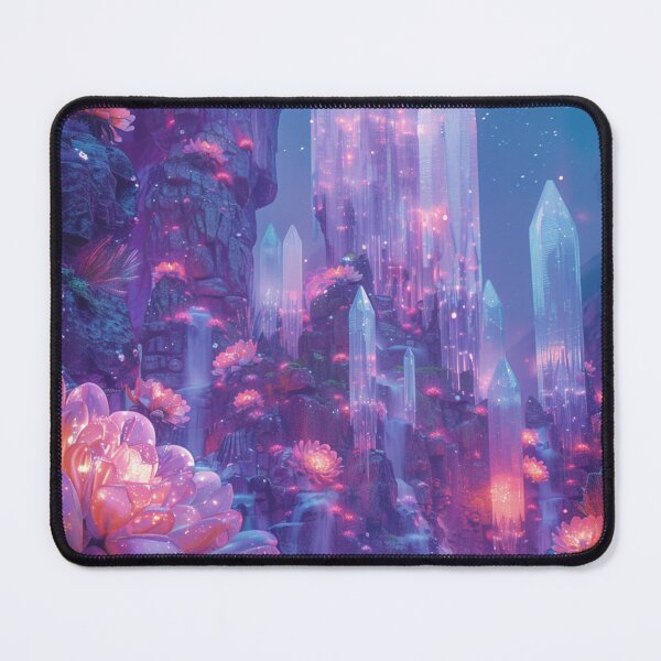 Item preview, Ethereal Crystal Falls designed and sold by LUMINOUS GARDEN STUDIO.