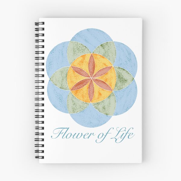 Item preview, Pastel Flower of Life Spiritual Mandala designed and sold by LafinaArt.