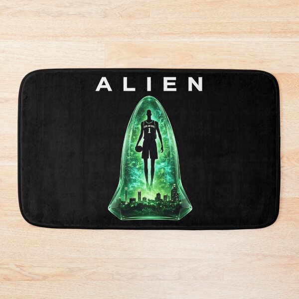 Item preview, Wemby Alien San Antonio basketball designed and sold by DeionGoldner.