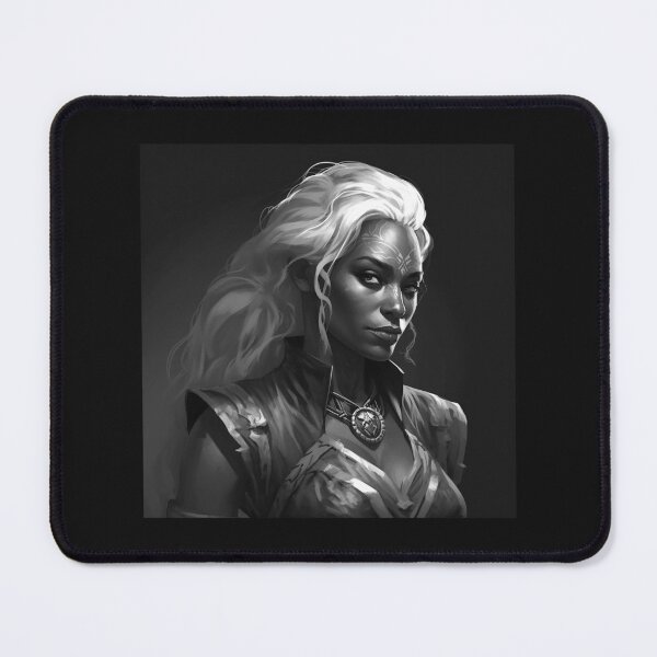 Item preview, Dark Fantasy Elf Sorceress Portrait Art designed and sold by inkoutninja.
