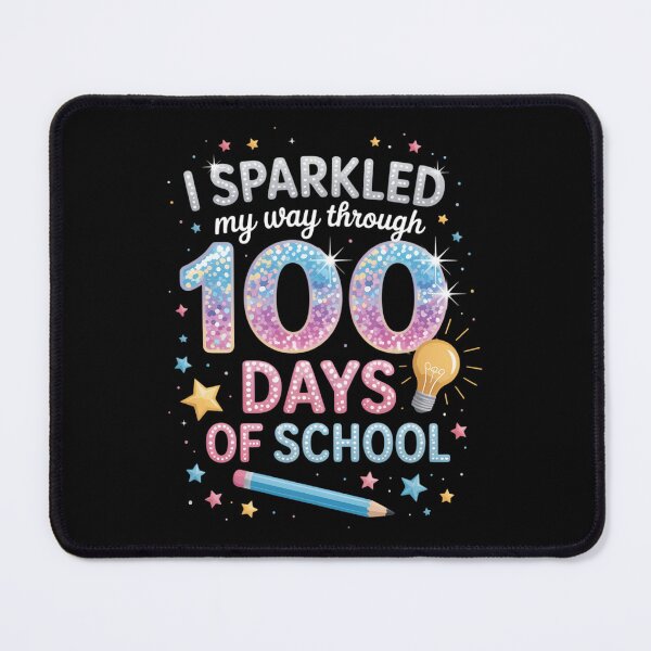 Item preview, I Sparkled My Way Through 100 Day of School for Teacher designed and sold by sailorjessiArt.
