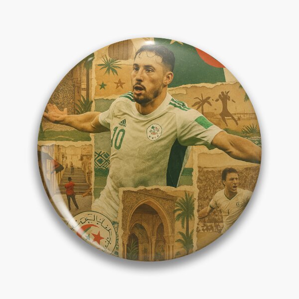 Item preview, Algeria – Football, Culture and Heritage designed and sold by NorthernDk_art .