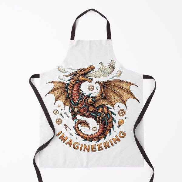 Item preview, Imagineering Mechanical Dragon – Steampunk Engineering Fantasy Design designed and sold by ArcticFoxStudio.