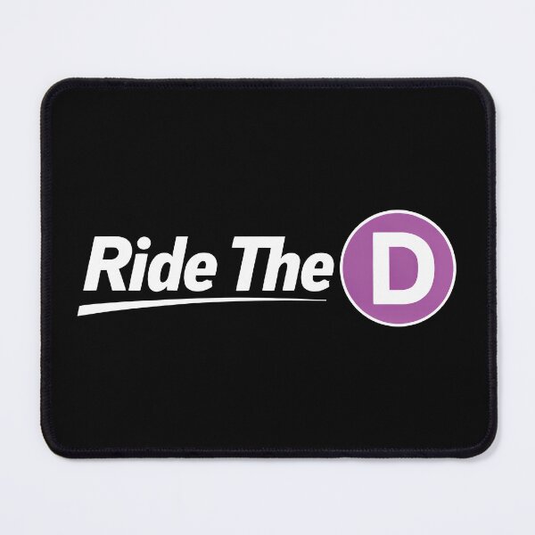 Item preview, Funny NYC Subway D Line designed and sold by VexlyPlonk.