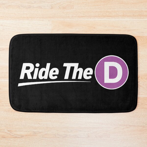Item preview, Funny NYC Subway D Line designed and sold by VexlyPlonk.