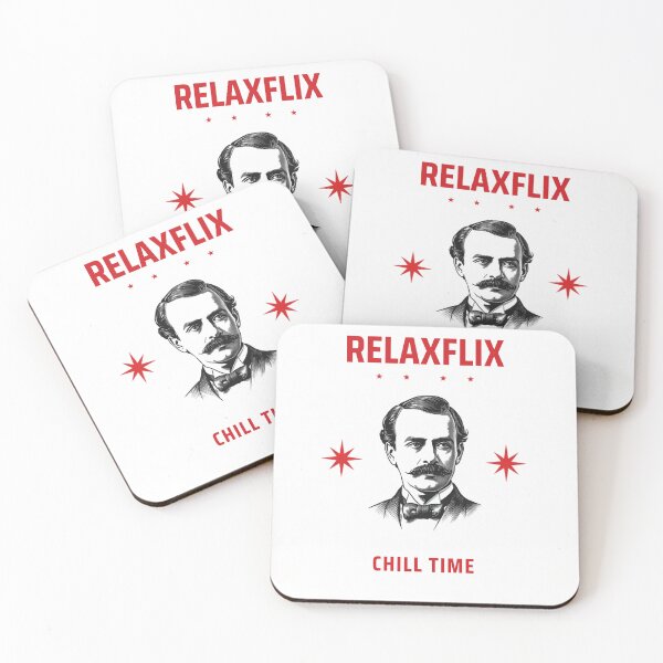 Item preview, Relaxflix Chill Time Vintage Funny Design designed and sold by papzzy.