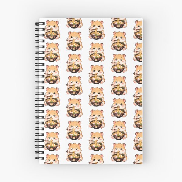 Item preview, Cute Hamster Eating Ramen Anime Art designed and sold by PriyankaSonara.