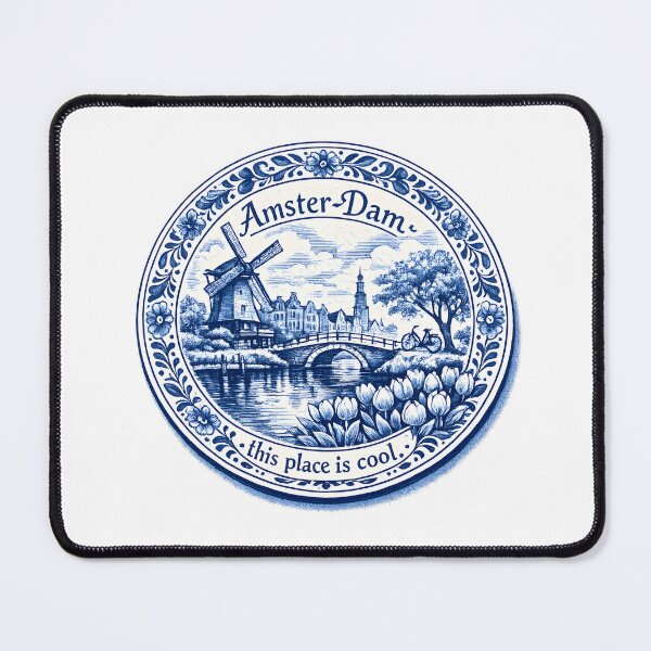 Item preview, Amster-Dam, This Place Is Cool designed and sold by KungPowUnicorn.