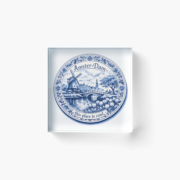 Item preview, Amster-Dam, This Place Is Cool designed and sold by KungPowUnicorn.