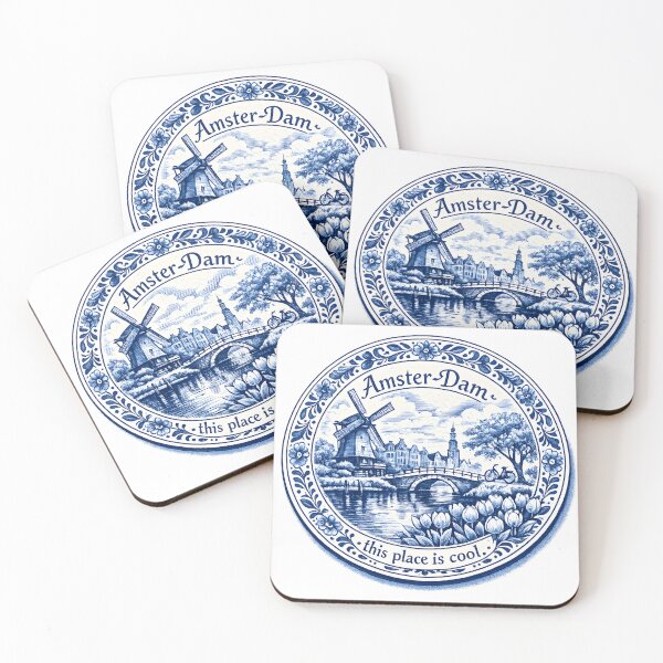 Item preview, Amster-Dam, This Place Is Cool designed and sold by KungPowUnicorn.