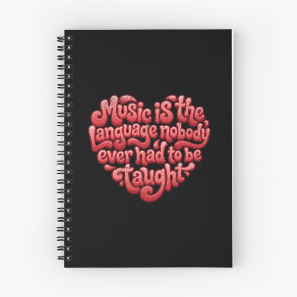 Item preview, Music is the language nobody ever had to be taught designed and sold by Pflugart.