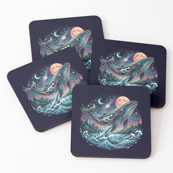 Item preview, Cosmic Humpback Whale Art designed and sold by El-Bethel23.