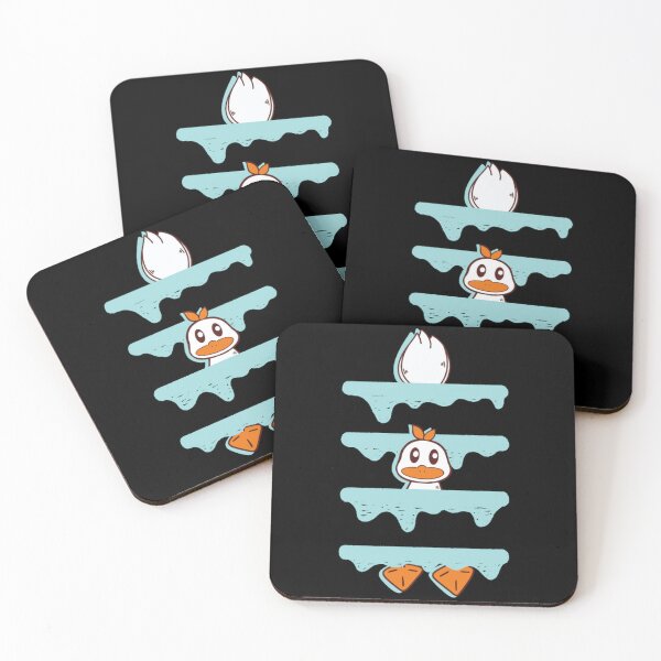 Item preview, Defrost The Duckie Funny Frozen Ice Cartoon designed and sold by WeirdHelgas.