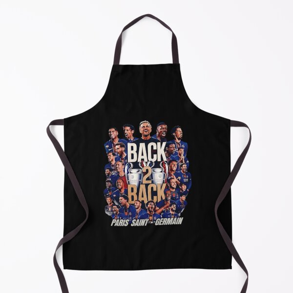 Item preview, PSG Back 2 back team collage illustration designed and sold by luytkaka.