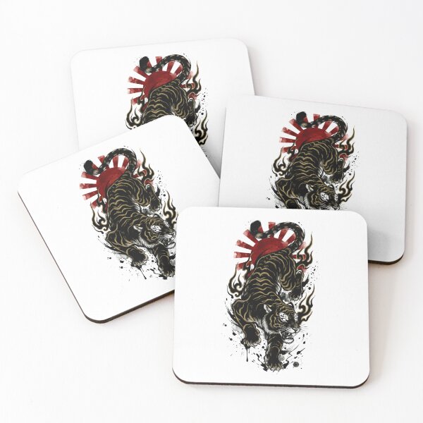 Item preview, Tiger Japanese Tattoo designed and sold by Irezumiya.