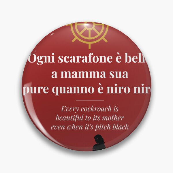 Item preview, "Ogni scarafone è bello a mamma sua - Every cockroach is beautiful to its mother" designed and sold by MINGONIDESIGN.