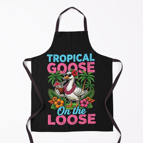 Item preview, Tropical Goose On The Loose Hawaii Beach Summer Vacation designed and sold by Littermin.
