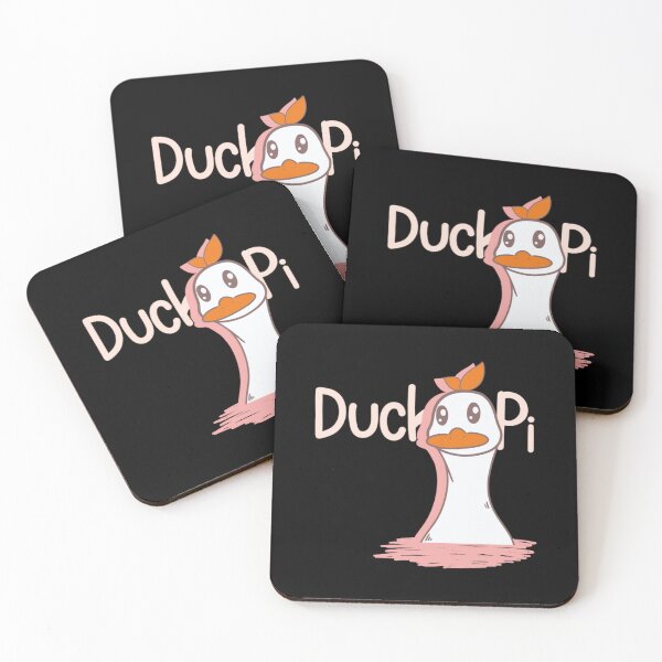 Item preview, Cute Kawaii Duck Pink Pool Illustration designed and sold by WeirdHelgas.