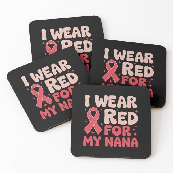 Item preview, I Wear Red For My Nana designed and sold by sailorjessiArt.
