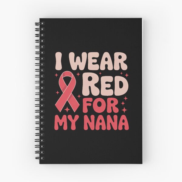 Item preview, I Wear Red For My Nana designed and sold by sailorjessiArt.