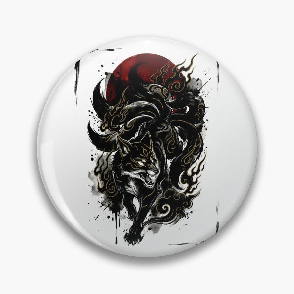 Item preview, Kitsune Japanese Tattoo designed and sold by Irezumiya.