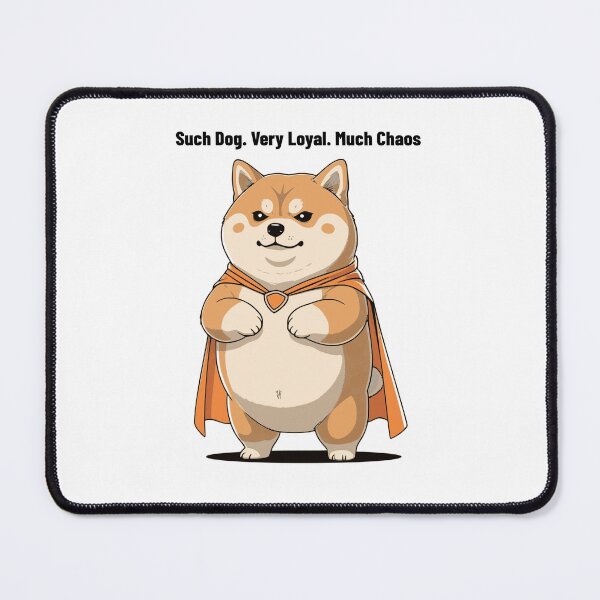 Item preview, Such Dog Very Loyal Much Chaos - Funny Shiba Inu Meme designed and sold by Happy Hues.