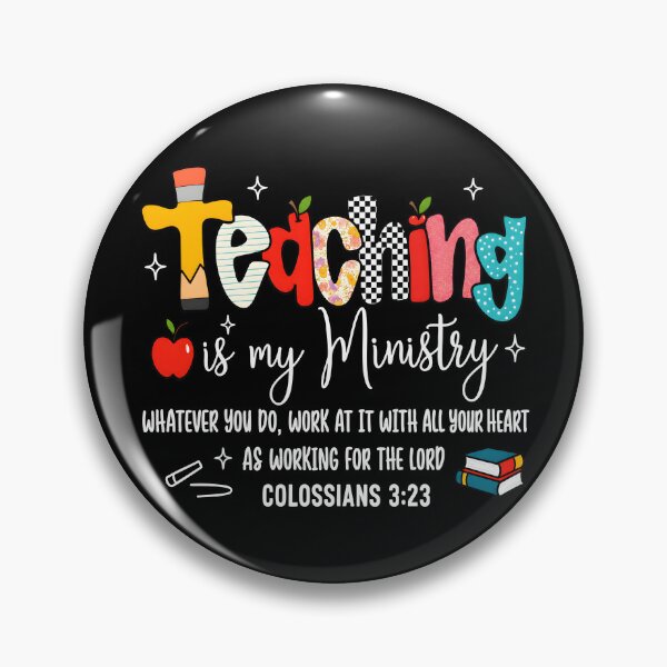Item preview, Teaching is my Ministry designed and sold by ElizabethMorri2.