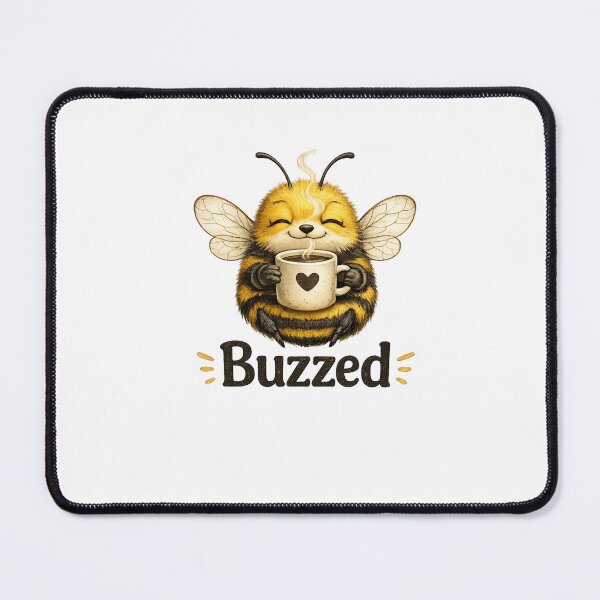 Item preview, Bee with coffee designed and sold by PeterPunkt.