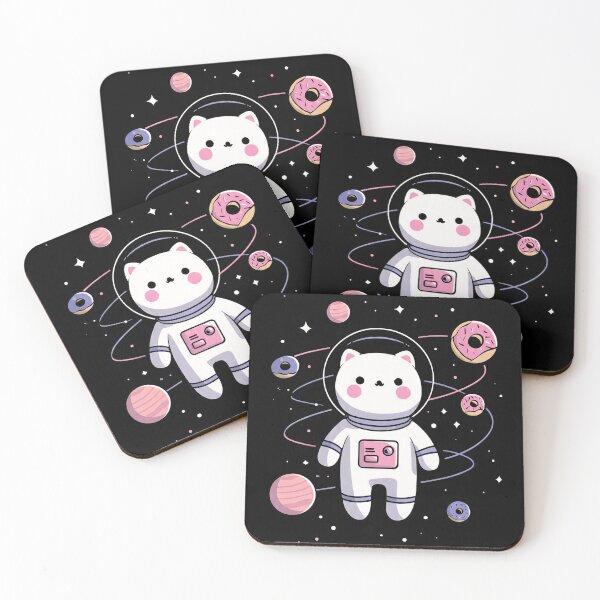 Item preview, Astro Cat on Donut Orbit designed and sold by AwesomeDigiShop.