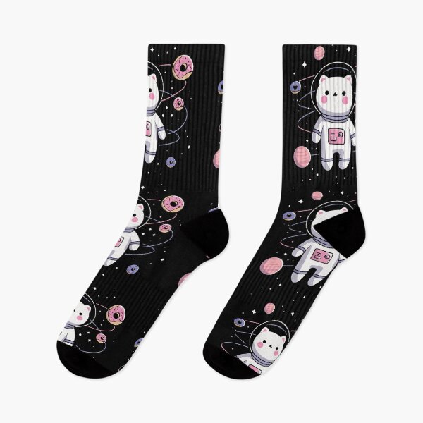 Item preview, Astro Cat on Donut Orbit designed and sold by AwesomeDigiShop.